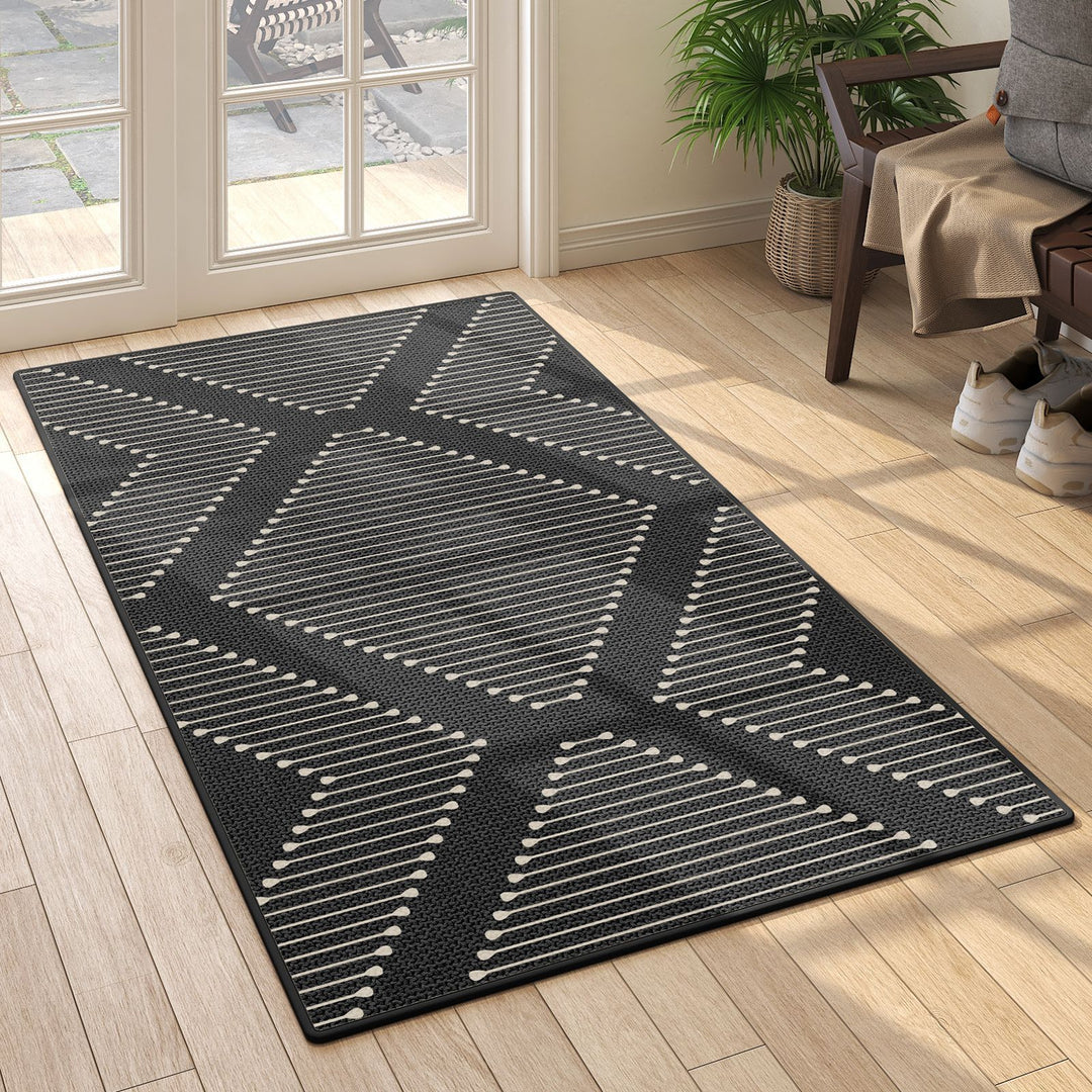 Artistic Geometric Indoor Area Mat Bowlift