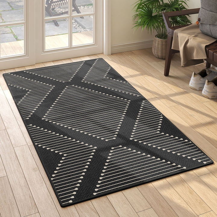Artistic Geometric Indoor Area Mat Bowlift