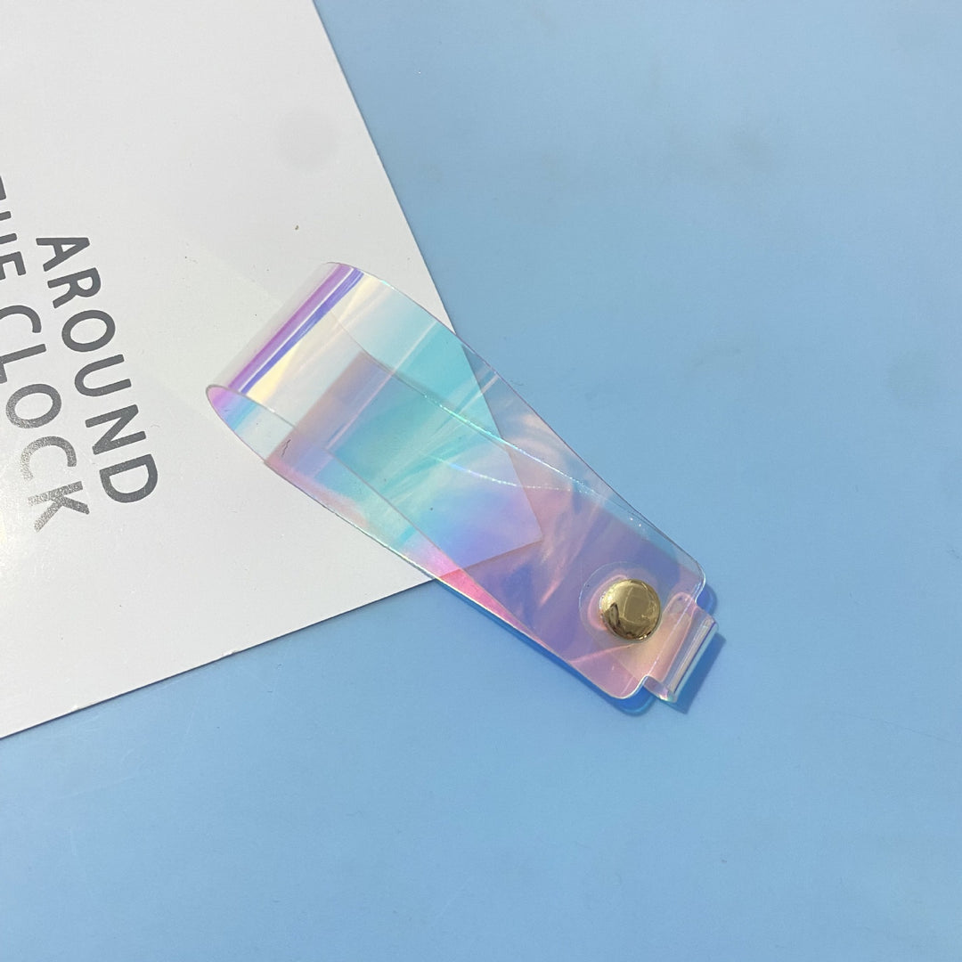 Stylish Holographic Keychain Bowlift