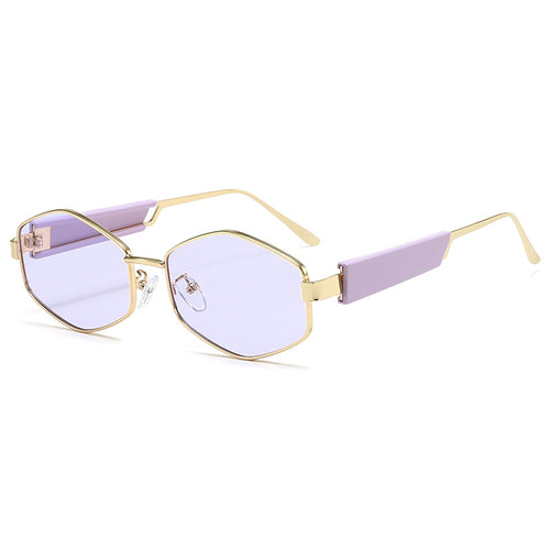Fashionable Octagonal Frame Sunglasses