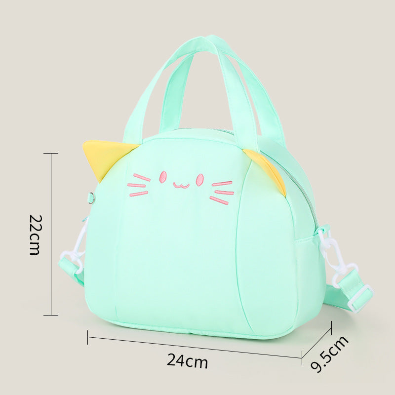 Cute Cat Ear Handheld Tote Bag Bowlift