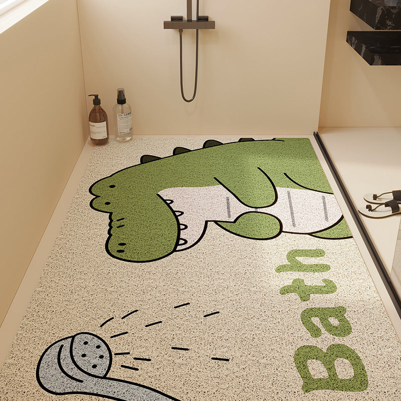 Playful Animal Themed Memory Foam Mat Bowlift