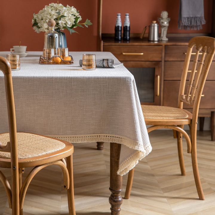 Decorative Textured Tablecloth