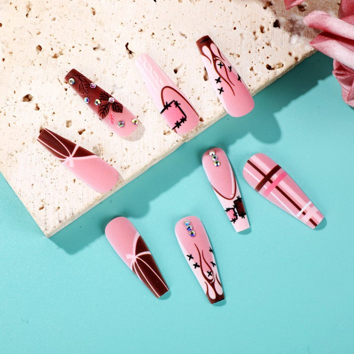 Elegant modern style artificial nails Bowlift