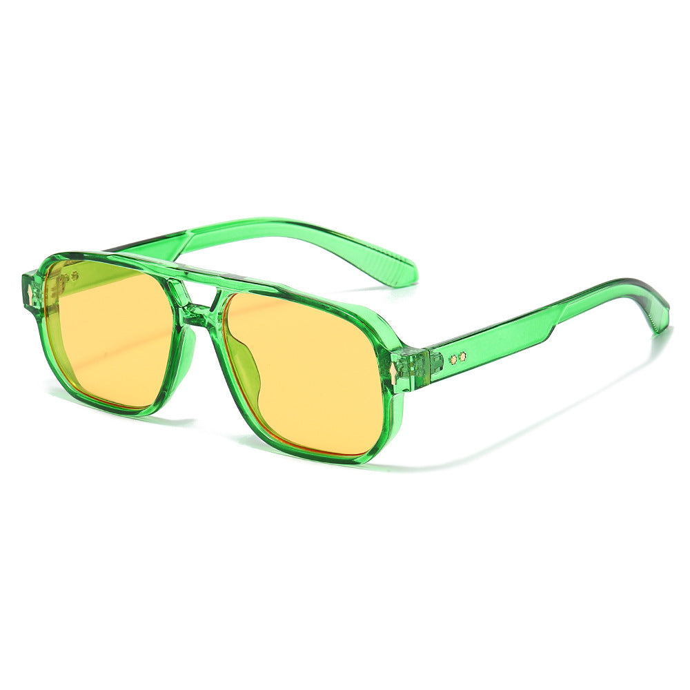 Fashion-Forward Polarized Rectangle Sunglasses Bowlift