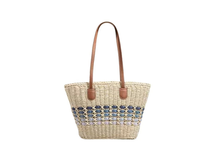 Handbag Made of High-Quality Woven Material Bowlift