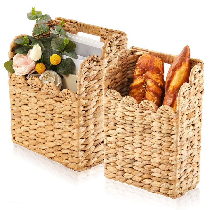 Handwoven storage basket Bowlift