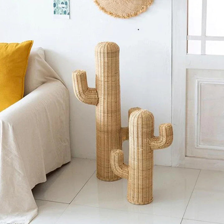 Decorative basket in the shape of a cactus Bowlift