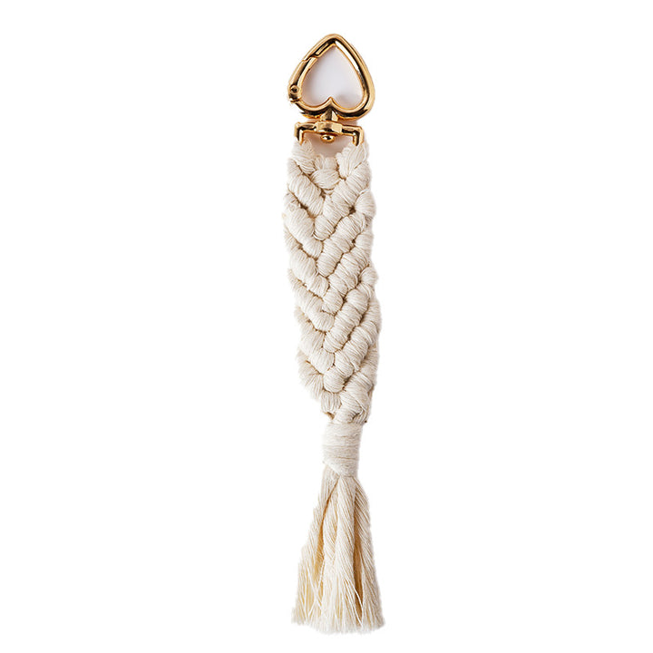 Decorative Macramé Keychain Holder Bowlift