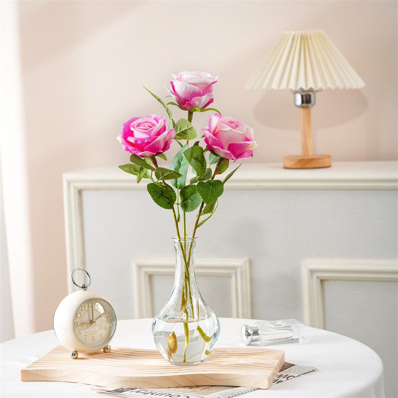 Realistic Elegant Rose Stem