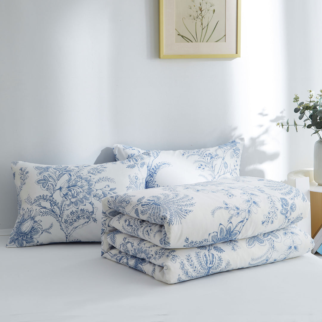 Women's elegant bedding set with floral design Bowlift