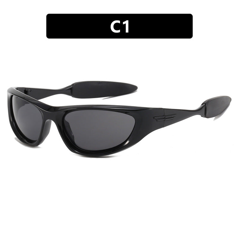 Women's Sporty Sunglasses with Ergonomic Design and UV Protection Bowlift