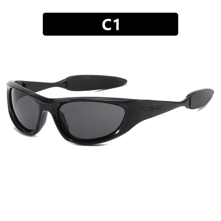 Women's Sporty Sunglasses with Ergonomic Design and UV Protection Bowlift
