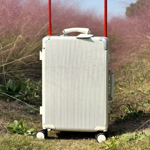 Elegant Hard-Shell Rolling Travel Case