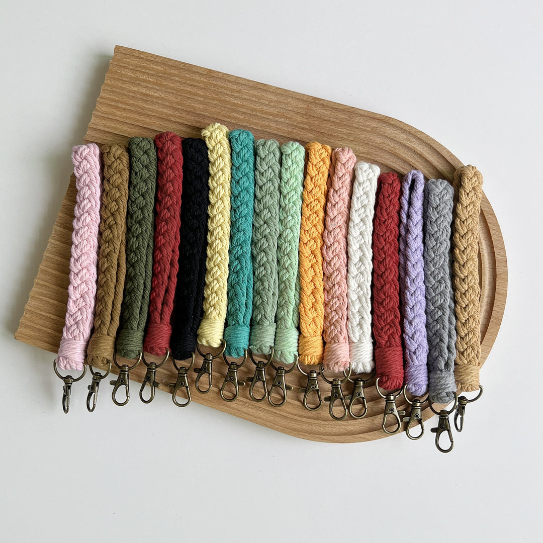 Braided Rope Keychain Holder Bowlift