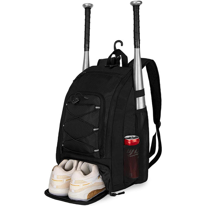 Multi-Compartment Baseball Gear Backpack Bowlift