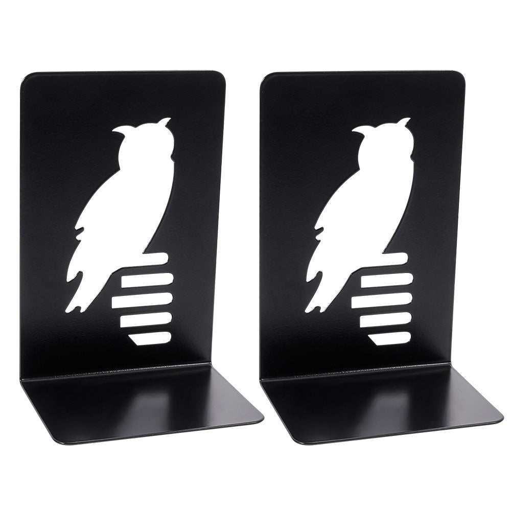 Geometric Owl Bookends
