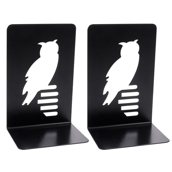 Geometric Owl Bookends