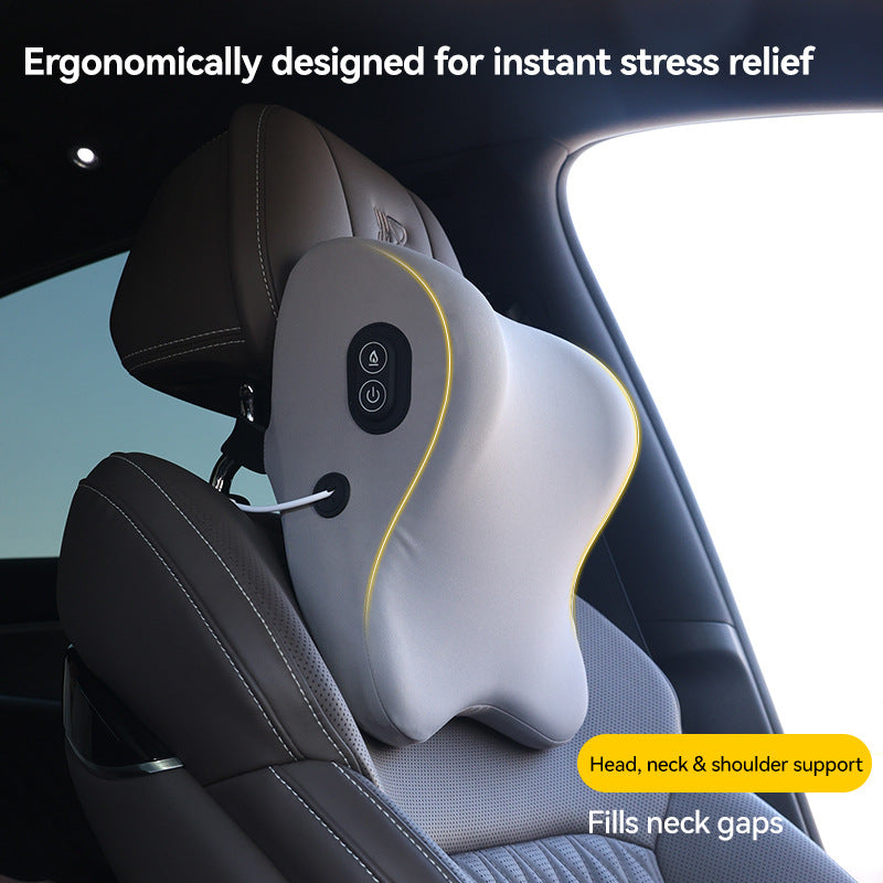 Ergonomic Memory Foam Car Neck and Headrest Cushion Bowlift