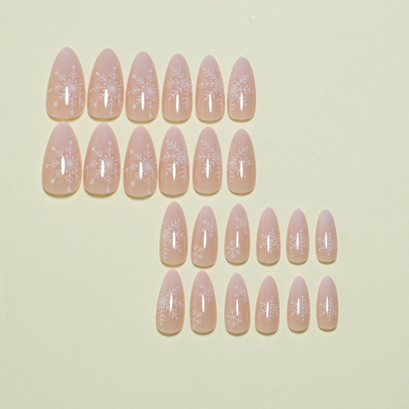 Artistic Glitter Press-On Nail Set Bowlift