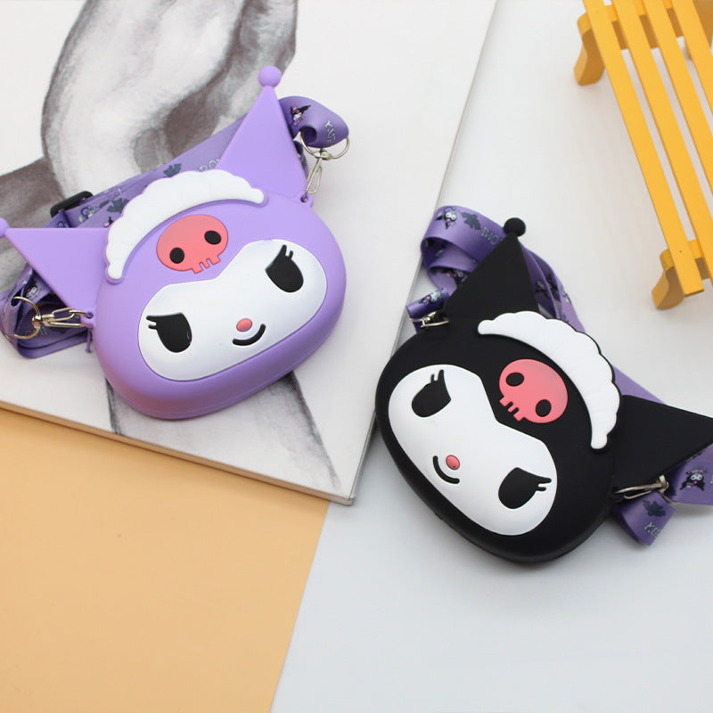 Women Cartoon Shoulder Bag made of Silicone Bowlift