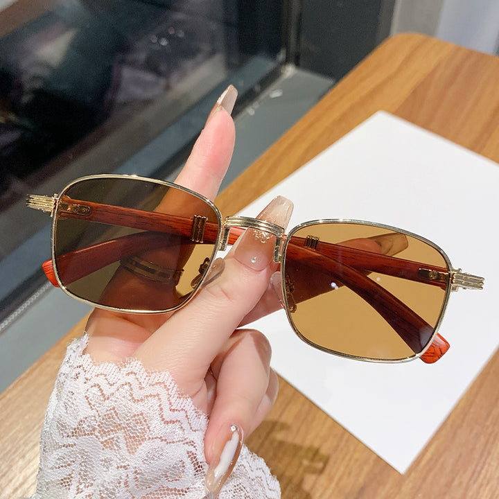 Ladies sunglasses with luxurious wooden frame Bowlift