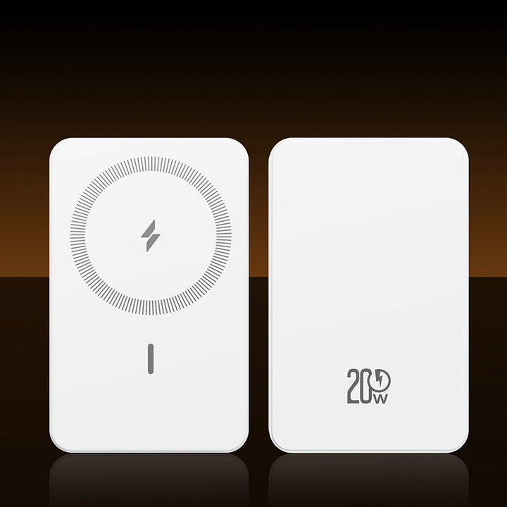 Magnetic Wireless Powerbank with Integrated Stand Function Bowlift