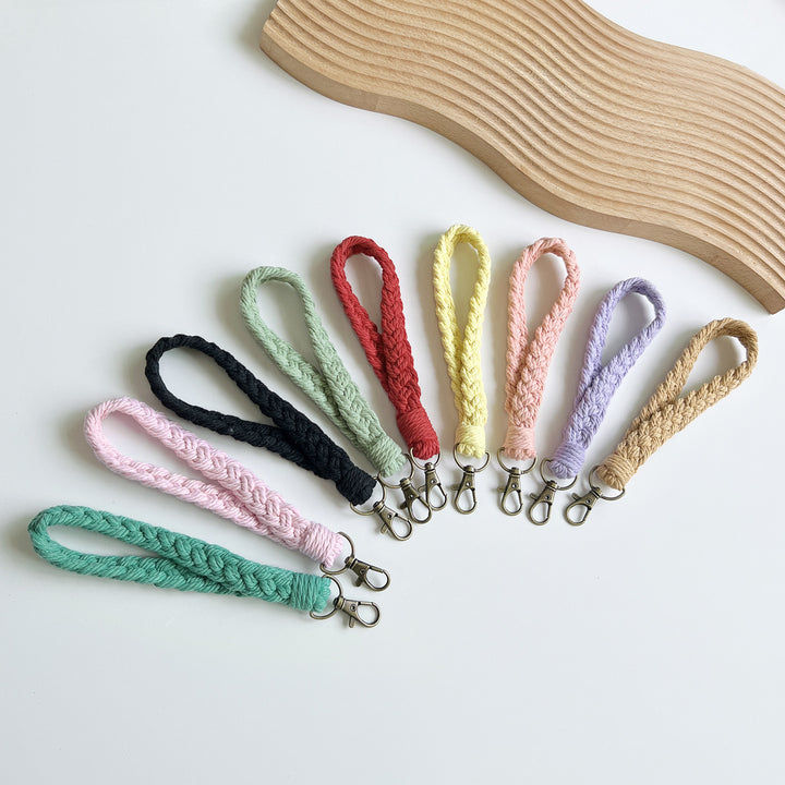 Braided Rope Keychain Holder Bowlift