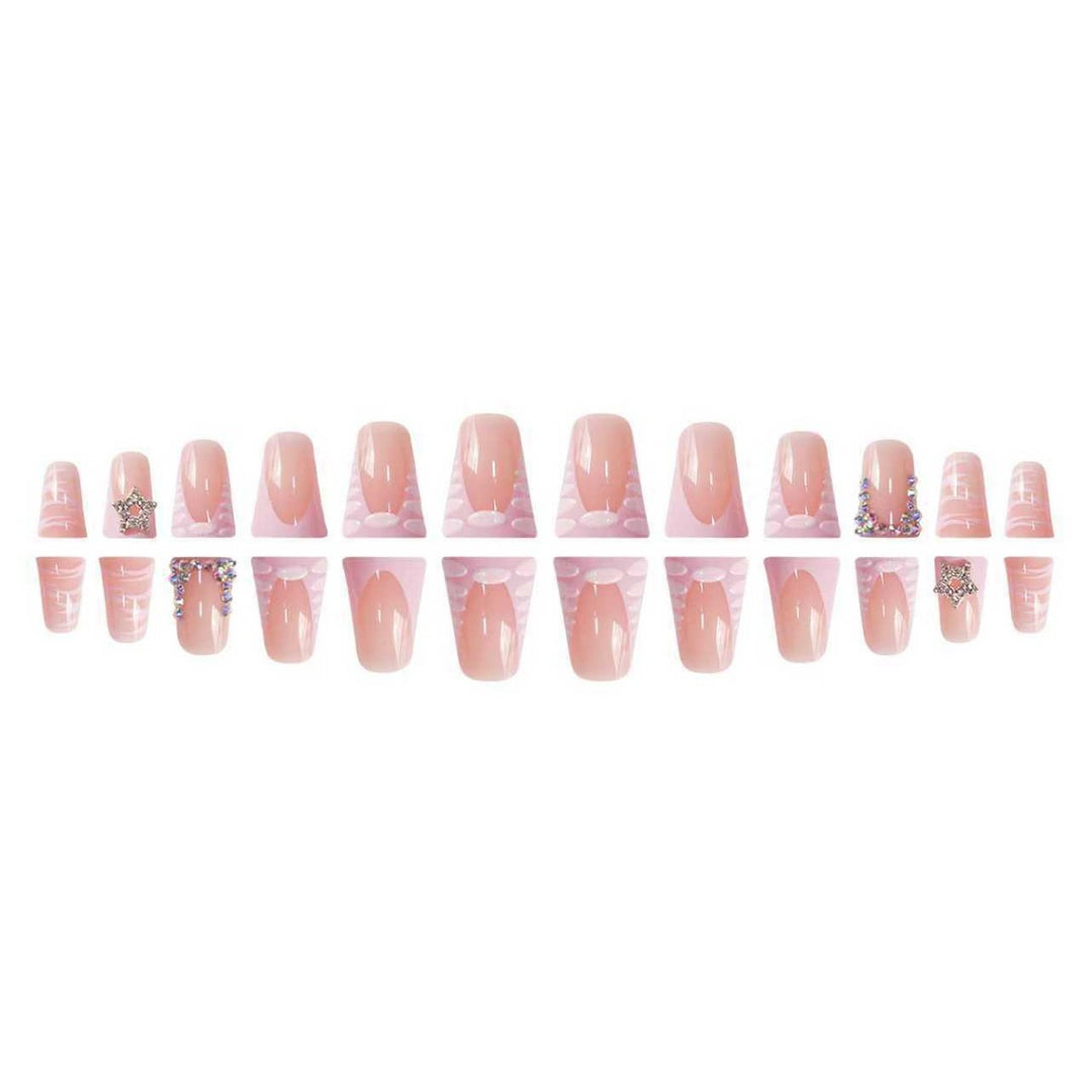 Glamorous Acrylic Nail Art Extensions Bowlift