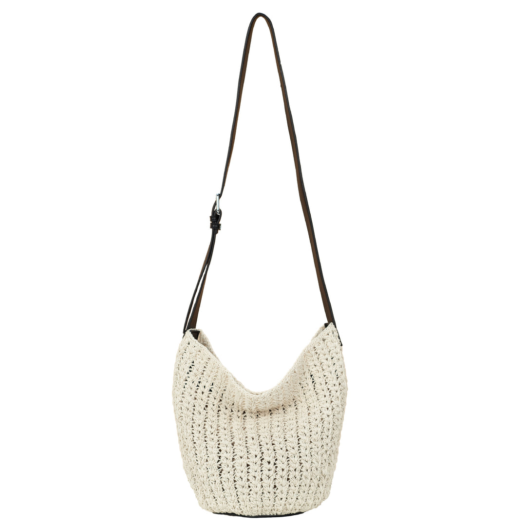 Handbag Made of Crocheted Material Bowlift