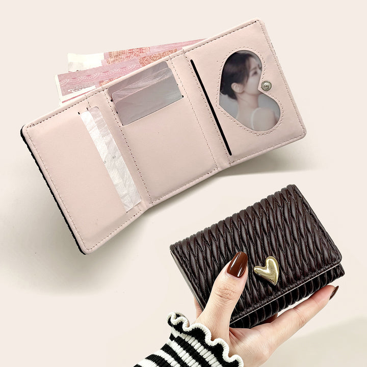 Textured Leather Wallet
