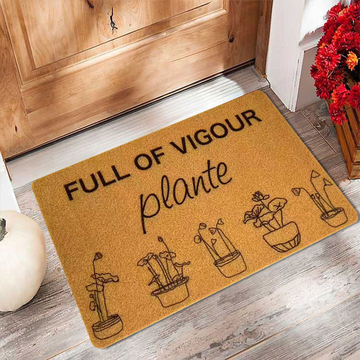 Decorative Welcome Mat Bowlift