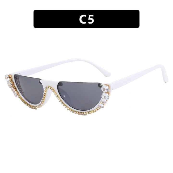 Women's stylish designer sunglasses with sparkling accents Bowlift