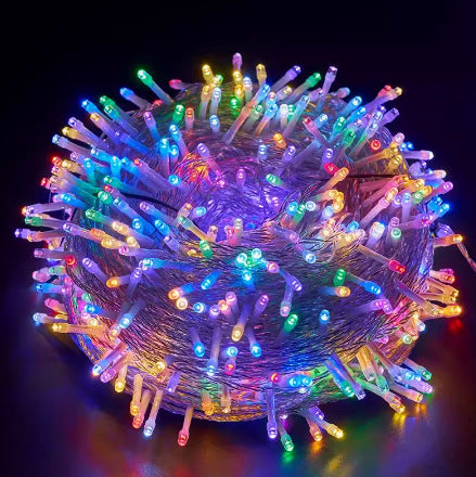 Outdoor Solar Star And Globe String Lights With Waterproof Copper Wire Bowlift