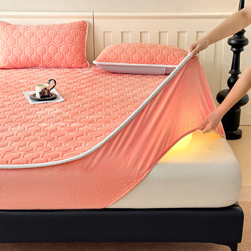Hexagon Pattern Mattress Topper