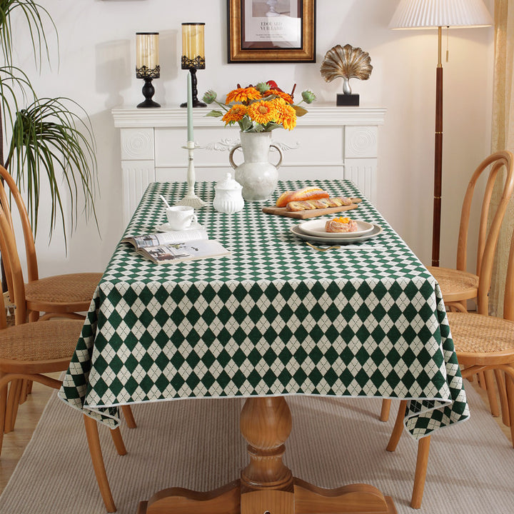 Decorative Geometric Pattern Tablecloth