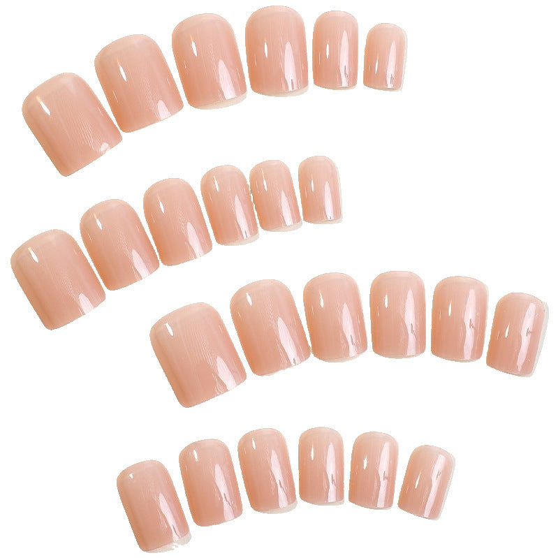 Acrylic nail set with elegant, natural finish Bowlift