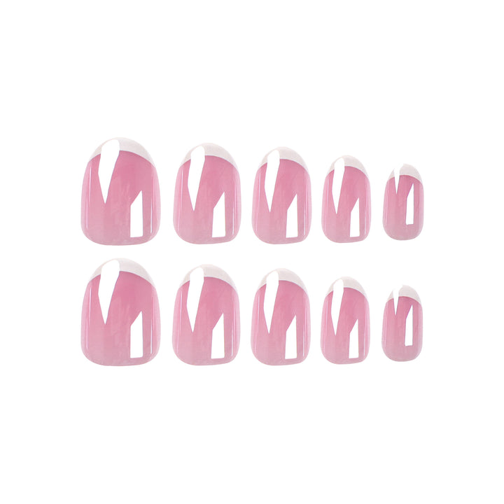 Exclusive Nail Art with Elegant French Tip Bowlift