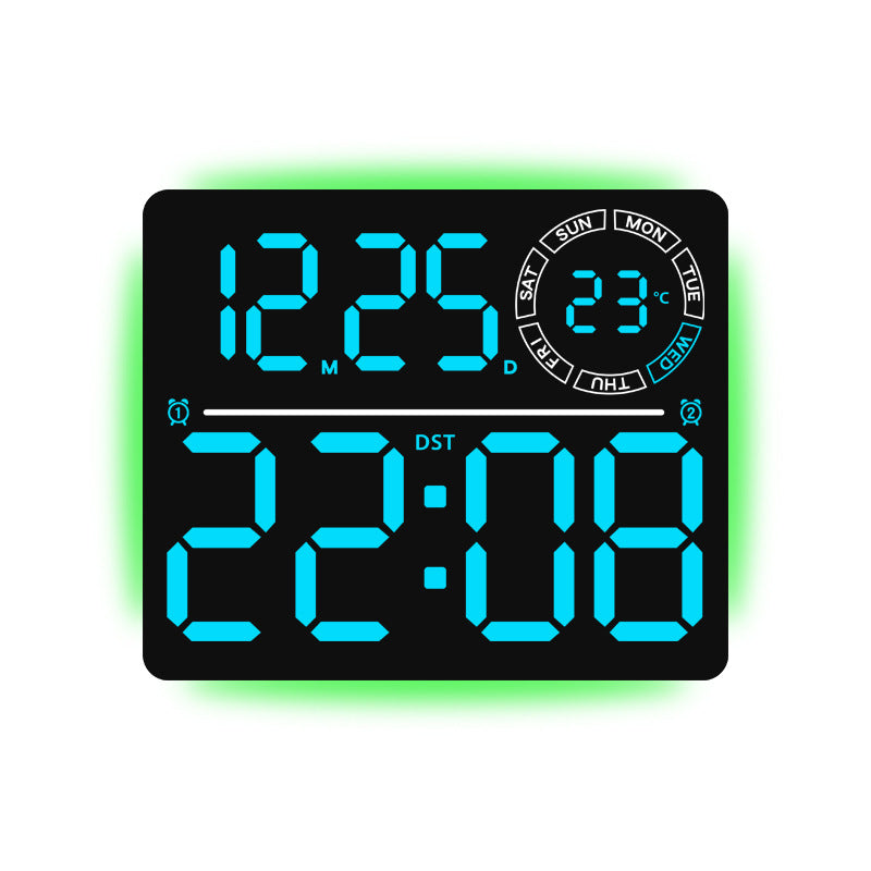 Digital Wall Clock Bowlift