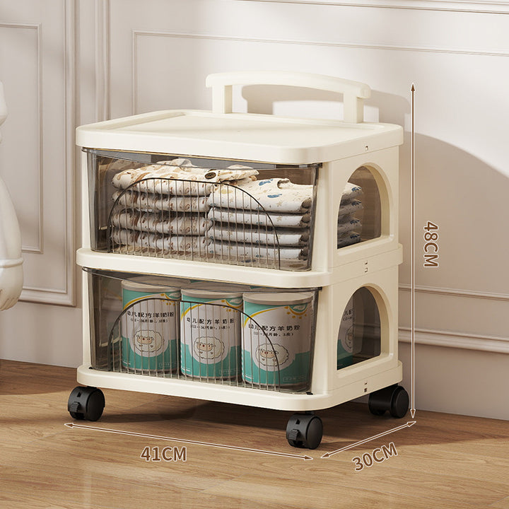 Multi-Tier Rolling Storage Organizer Bowlift