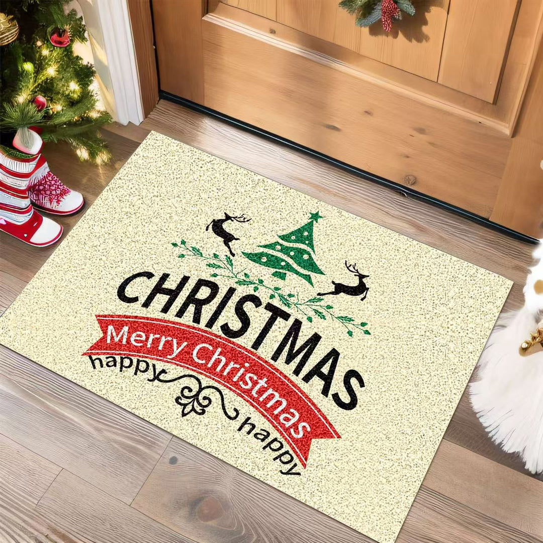 Festive Holiday-Themed Door Mat Bowlift