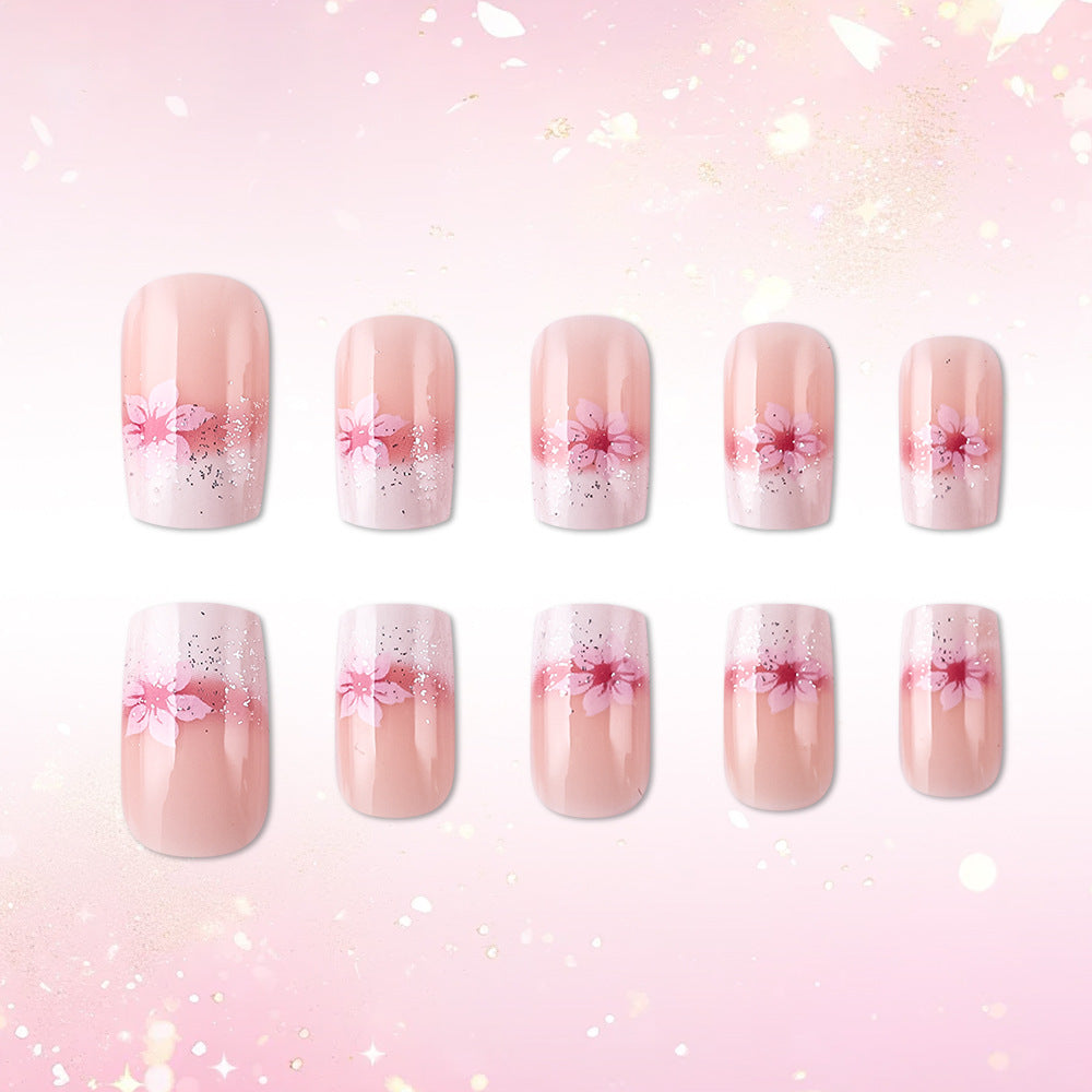 Floral Ombre Nail Art Set Bowlift