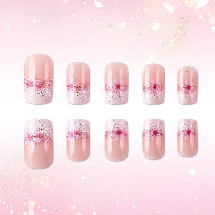 Floral Ombre Nail Art Set Bowlift