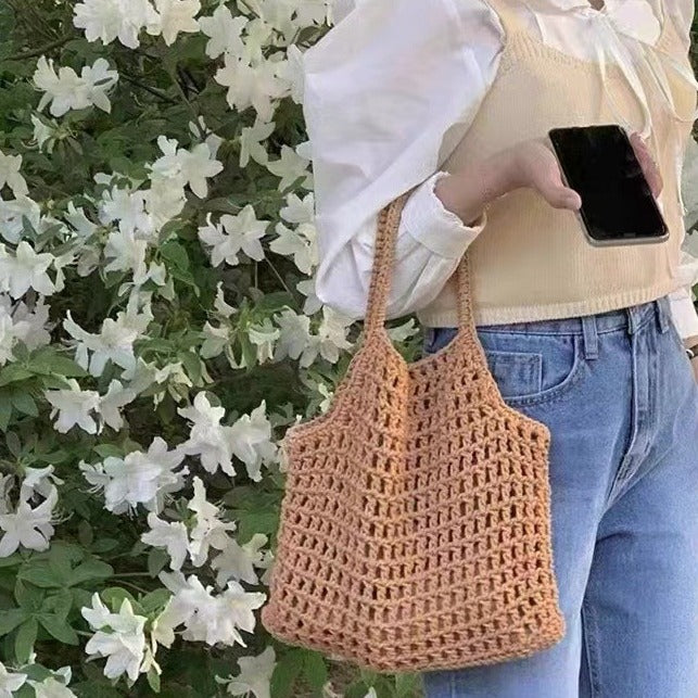 Handwoven Sustainable Shopping Bag Bowlift