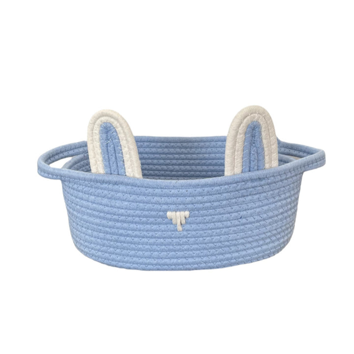 Ladies decorative storage basket with bunny ear design Bowlift