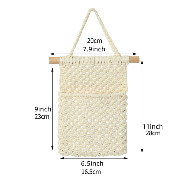 Macrame Wall Organizer Bowlift