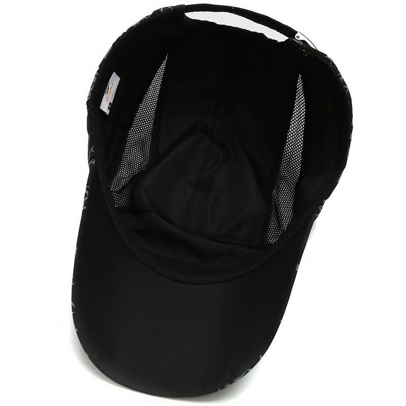 Women’s sporty running cap with stunning geometric pattern Bowlift
