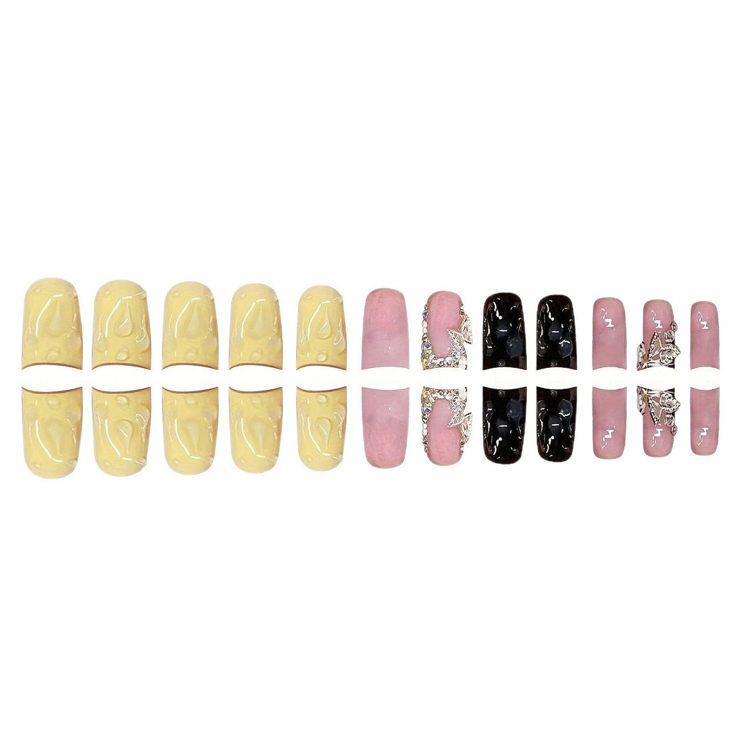 Glamorous Decorative Acrylic Nail Art Bowlift
