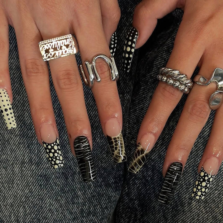 Artificial Fingernails in Creative Design with Modern Accents Bowlift