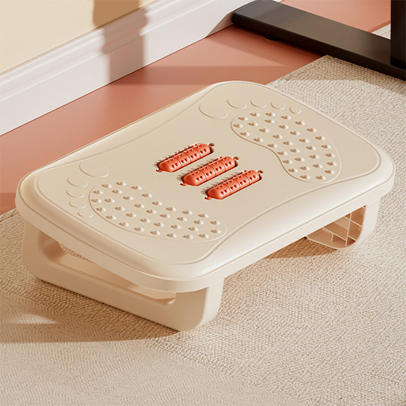 Foldable Acupressure Foot Massager and Ergonomic Footrest Bowlift